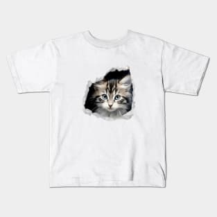 Surprise cat Kids T-Shirt